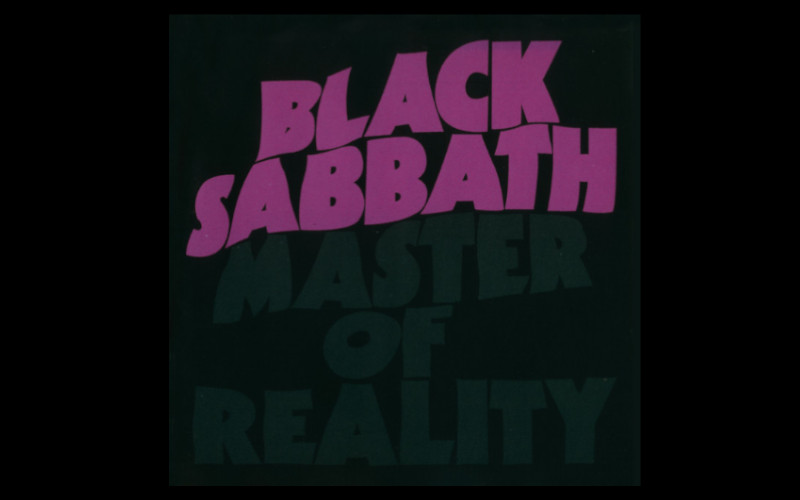 Black Sabbath Master of Reality