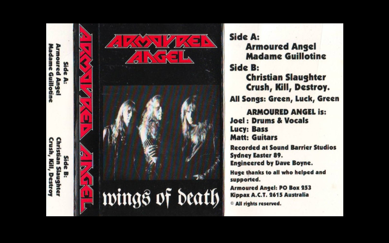Armoured Angel Wings of Death